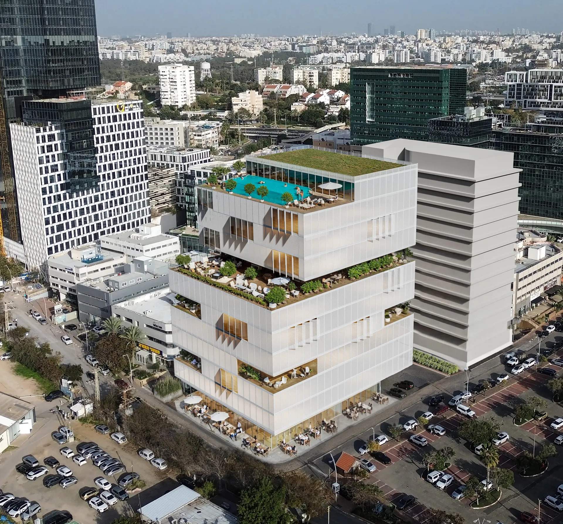 גלגלי הפלדה 13, הרצליה, ישראל — הדמיות תלת מימד (7)
